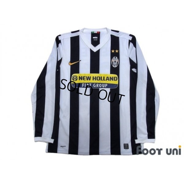 Photo1: Juventus 2009-2010 Home Long Sleeve Shirt #11 Nedved