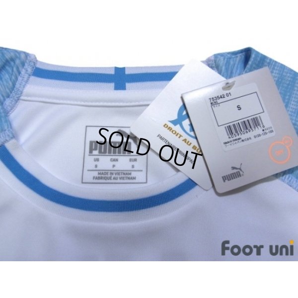 Photo5: Olympique Marseille 2018-2019 Home Shirt #2 Sakai Ligue 1 Patch/Badge w/tags