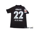 Photo2: FC St.Pauli 2014-2015 Home Shirt #22 Görlitz Bundesliga Patch/Badge Hermes Patch/Badge DISKRIMINIERUNG Patch/Badge (2)