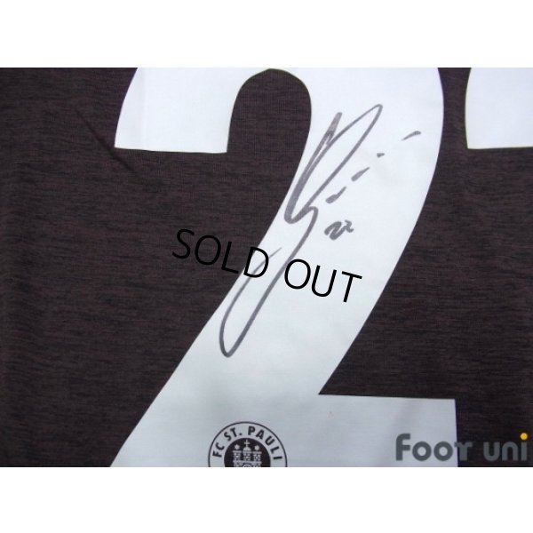 Photo6: FC St.Pauli 2014-2015 Home Shirt #22 Görlitz Bundesliga Patch/Badge Hermes Patch/Badge DISKRIMINIERUNG Patch/Badge