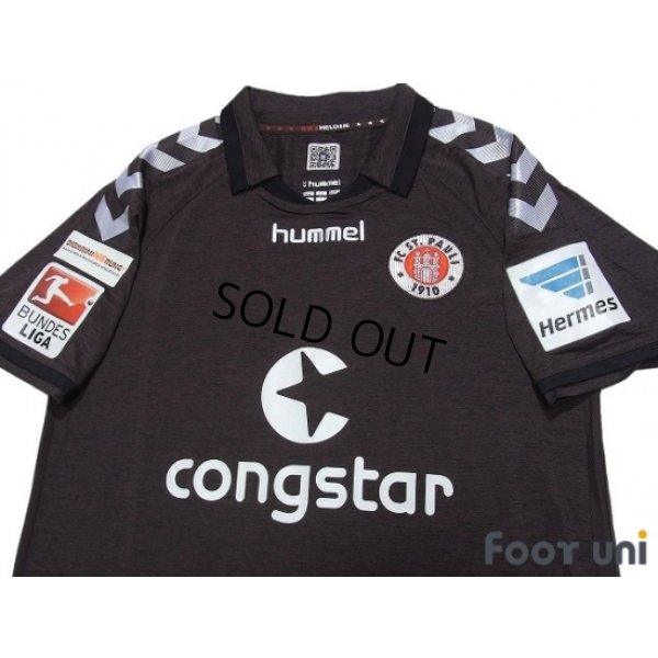 Photo3: FC St.Pauli 2014-2015 Home Shirt #22 Görlitz Bundesliga Patch/Badge Hermes Patch/Badge DISKRIMINIERUNG Patch/Badge