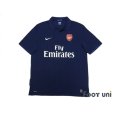 Photo1: Arsenal 2009-2010 Away Shirt (1)