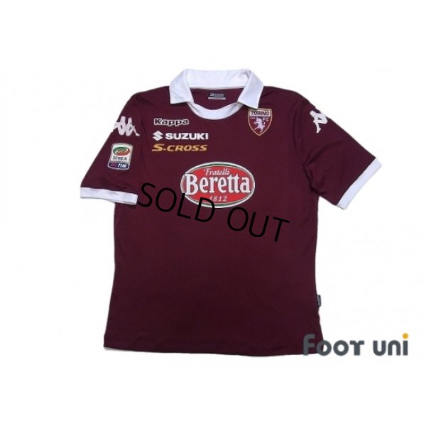 Photo1: Torino 2013-2014 Home Shirt #11 Alessio Cerci Serie A Tim Patch/Badge w/tags