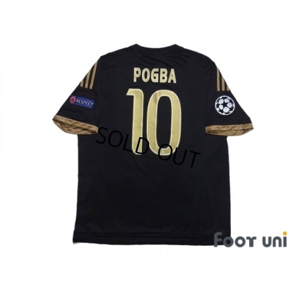 Photo2: Juventus 2015-2016 3rd Shirt #10 Pogba Champions League Patch/Badge Respect Patch/Badge w/tags