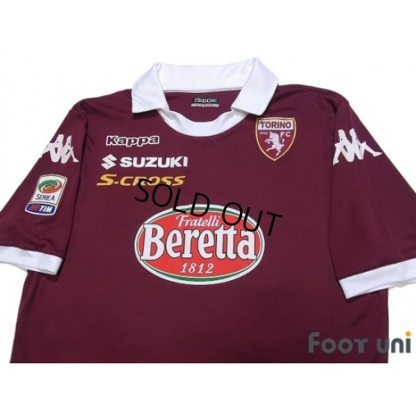 Photo3: Torino 2013-2014 Home Shirt #11 Alessio Cerci Serie A Tim Patch/Badge w/tags