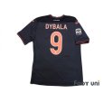 Photo2: Palermo 2014-2015 3rd Shirt #9 Dybala Serie A Tim Patch/Badge w/tags (2)