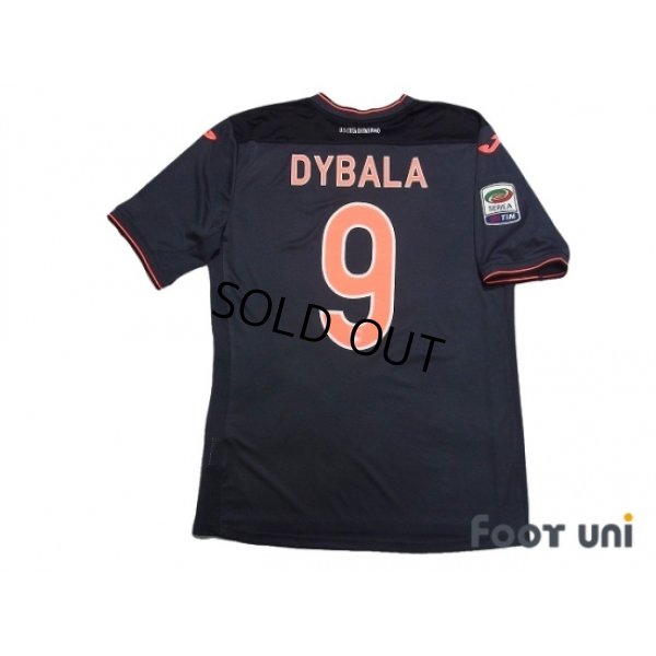 Photo2: Palermo 2014-2015 3rd Shirt #9 Dybala Serie A Tim Patch/Badge w/tags