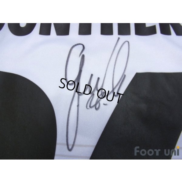 Photo8: FC St.Pauli 2014-2015 Away Autographed Shirt #26 Gonther Bundesliga Patch/Badge Hermes Patch/Badge