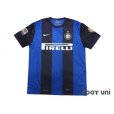 Photo1: Inter Milan 2012-2013 Home Shirt #99 Cassano Serie A Tim Patch/Badge (1)
