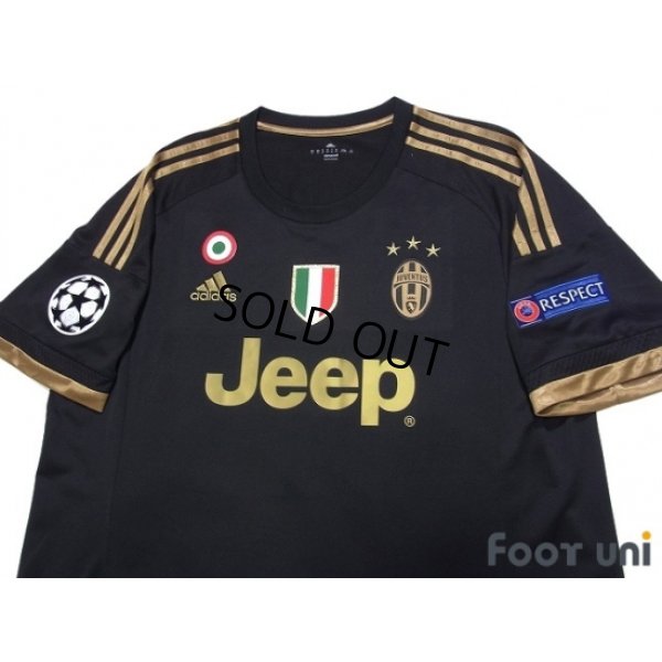 Photo3: Juventus 2015-2016 3rd Shirt #10 Pogba Champions League Patch/Badge Respect Patch/Badge w/tags