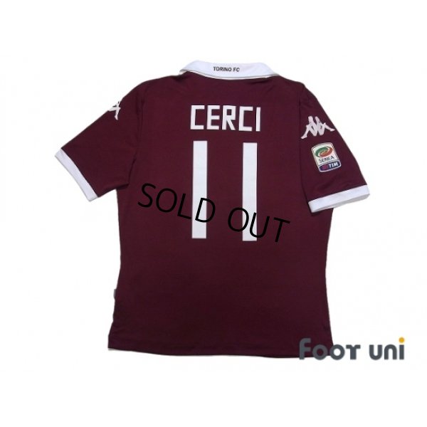 Photo2: Torino 2013-2014 Home Shirt #11 Alessio Cerci Serie A Tim Patch/Badge w/tags