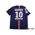 Photo2: Paris Saint Germain 2014-2015 Home Shirt #10 Ibrahimovic w/tags (2)