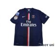 Photo1: Paris Saint Germain 2014-2015 Home Shirt #10 Ibrahimovic w/tags (1)