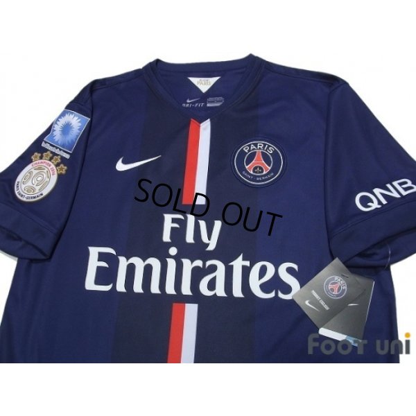 Photo3: Paris Saint Germain 2014-2015 Home Shirt #10 Ibrahimovic w/tags