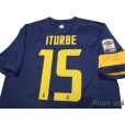 Photo4: Hellas Verona FC 2013-2014 Home Shirt #15 Iturbe Serie A Tim Patch/Badge w/tags (4)