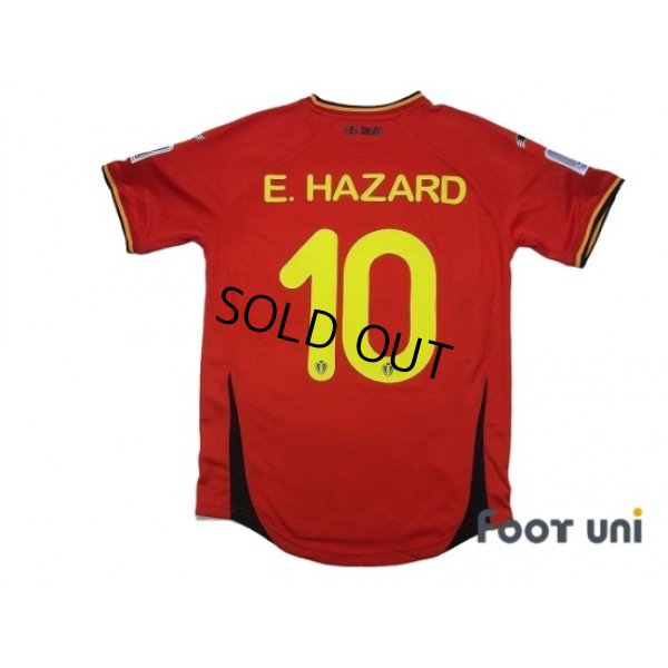 Photo2: Belgium 2014 Home #15 E.Hazard FIFA World Cup 2014 Brazil Patch/Badge w/tags