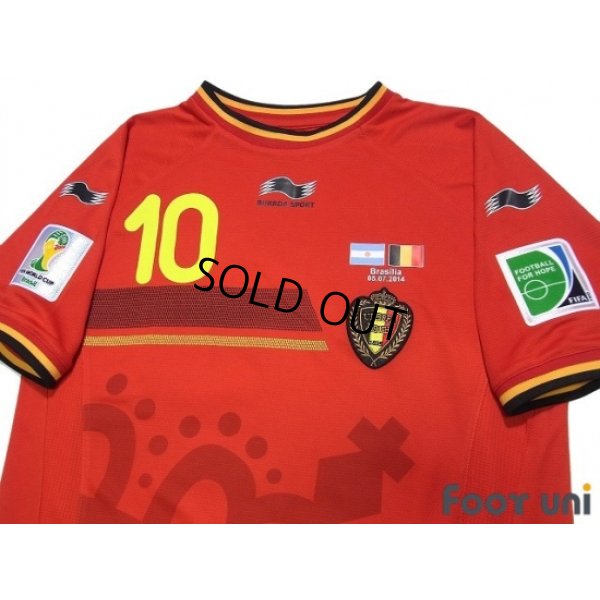Photo3: Belgium 2014 Home #15 E.Hazard FIFA World Cup 2014 Brazil Patch/Badge w/tags