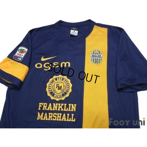 Photo3: Hellas Verona FC 2013-2014 Home Shirt #15 Iturbe Serie A Tim Patch/Badge w/tags