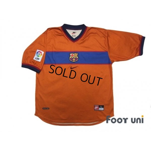 Photo1: FC Barcelona 1998-1999 Away Shirt LFP Patch/Badge