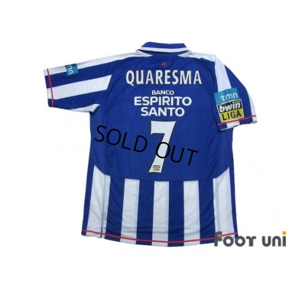 Photo2: FC Porto 2007-2008 Home Shirt #9 Quaresma