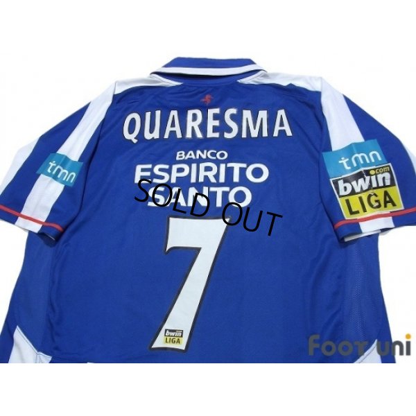 Photo4: FC Porto 2007-2008 Home Shirt #9 Quaresma