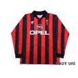 Photo1: AC Milan 1995-1996 Home Long Sleeve Shir #6 Baresi (1)