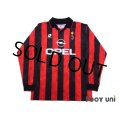 AC Milan 1995-1996 Home Long Sleeve Shir #6 Baresi