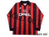 AC Milan 1995-1996 Home Long Sleeve Shir #6 Baresi