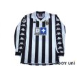 Photo1: Juventus 1999-2000 Home Long Sleeve Shirt #10 Del Piero Lega Calcio Patch/Badge (1)