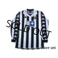 Juventus 1999-2000 Home Long Sleeve Shirt #10 Del Piero Lega Calcio Patch/Badge