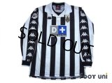 Juventus 1999-2000 Home Long Sleeve Shirt #10 Del Piero Lega Calcio Patch/Badge