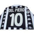 Photo4: Juventus 1999-2000 Home Long Sleeve Shirt #10 Del Piero Lega Calcio Patch/Badge (4)