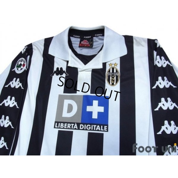 Photo3: Juventus 1999-2000 Home Long Sleeve Shirt #10 Del Piero Lega Calcio Patch/Badge