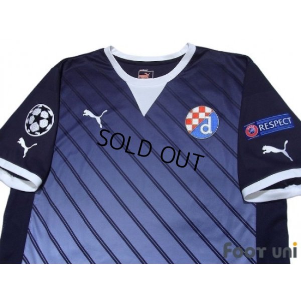 Photo3: Dinamo Zagreb 2011-2012 Home Shirt #28 Halilovic Champions League Patch/Badge Respect Patch/Badge