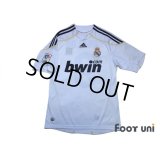Real Madrid 2009-2010 Home Shirt #9 Ronaldo LFP Patch/Badge