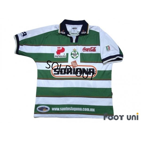 Photo1: Santos Laguna 2001 Home Shirt