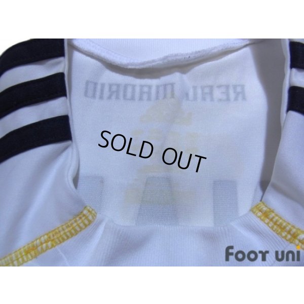 Photo5: Real Madrid 2009-2010 Home Shirt #9 Ronaldo LFP Patch/Badge