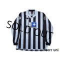 Juventus 1998-1999 Home Long Sleeve Shirt #21 Zidane Lega Calcio Patch/Badge