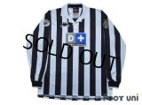 Juventus 1998-1999 Home Long Sleeve Shirt #21 Zidane Lega Calcio Patch/Badge