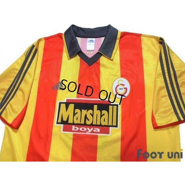Photo3: Galatasaray 1999-2000 Home Shirt #9 Hakan Şükür
