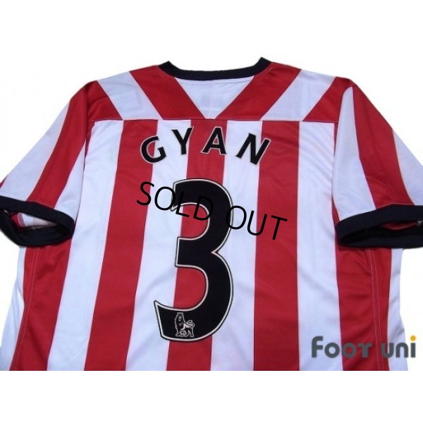Photo4: Sunderland 2011-2012 Home Shirt #3 Asamoah Gyan w/tags