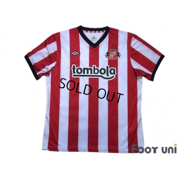 Photo1: Sunderland 2011-2012 Home Shirt #3 Asamoah Gyan w/tags