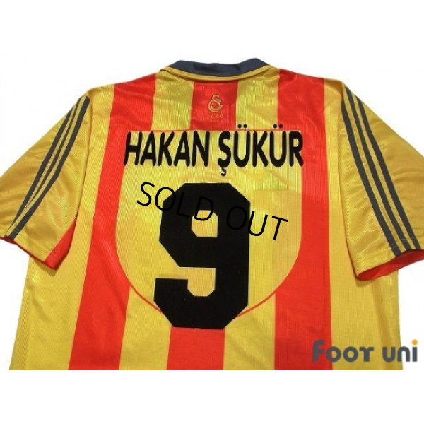 Photo4: Galatasaray 1999-2000 Home Shirt #9 Hakan Şükür