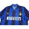Photo3: Inter Milan 1995-1996 Home Shirt #6 Roberto Carlos (3)