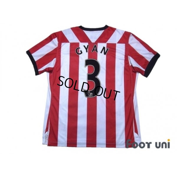 Photo2: Sunderland 2011-2012 Home Shirt #3 Asamoah Gyan w/tags