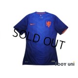 Netherlands 2014 Away Authentic Shirt