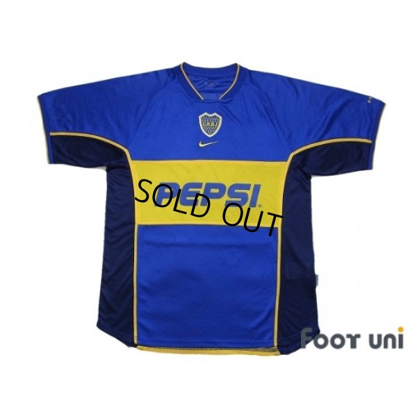 Photo1: Boca Juniors 2001-2002 Home Shirt