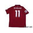 Photo2: Liverpool 2018-2019 Home Shirt #11 Mohamed Salah Primeira Liga Patch/Badge w/tags (2)