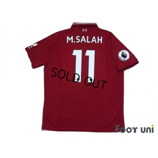Photo2: Liverpool 2018-2019 Home Shirt #11 Mohamed Salah Primeira Liga Patch/Badge w/tags