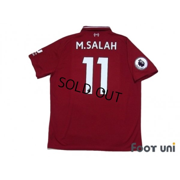 Photo2: Liverpool 2018-2019 Home Shirt #11 Mohamed Salah Primeira Liga Patch/Badge w/tags